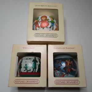 Vintage 1982-1984 Hallmark Ornaments (All 3)